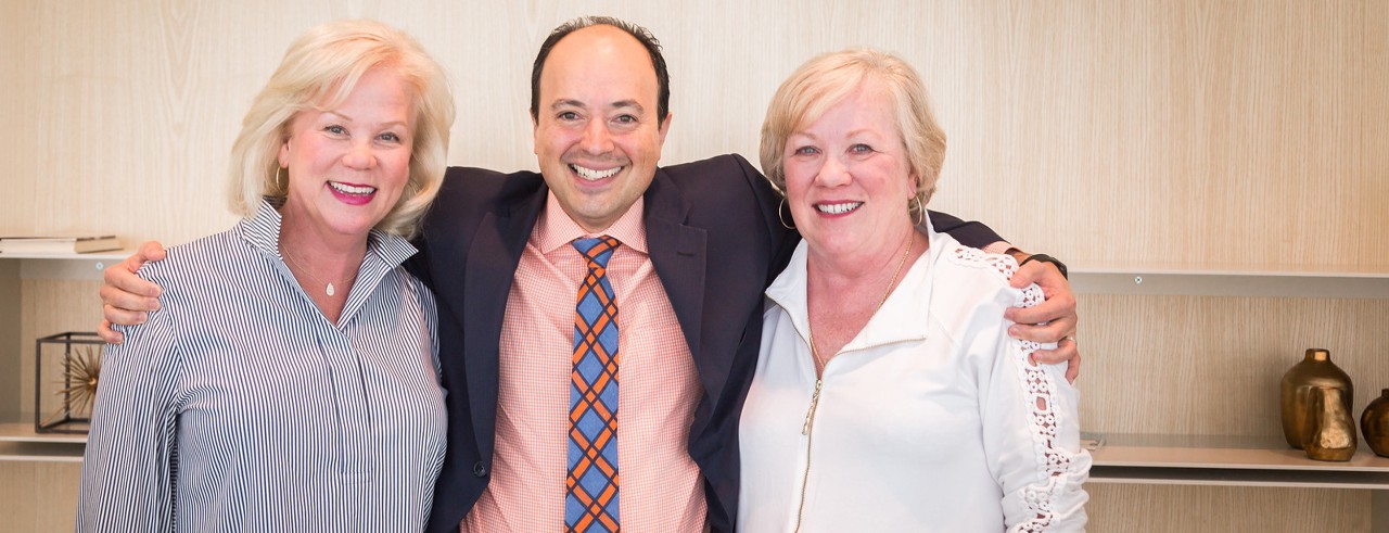 sisters with Dr. Espay