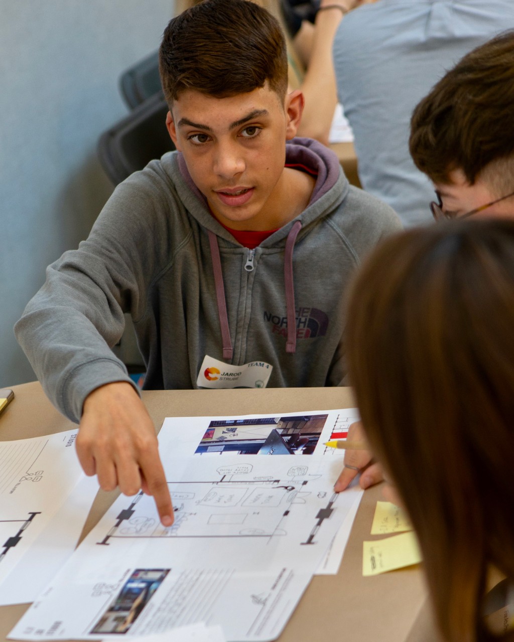 E2C (Engaging Emerging Creatives) Conference, including CPS students working with DAAP students.