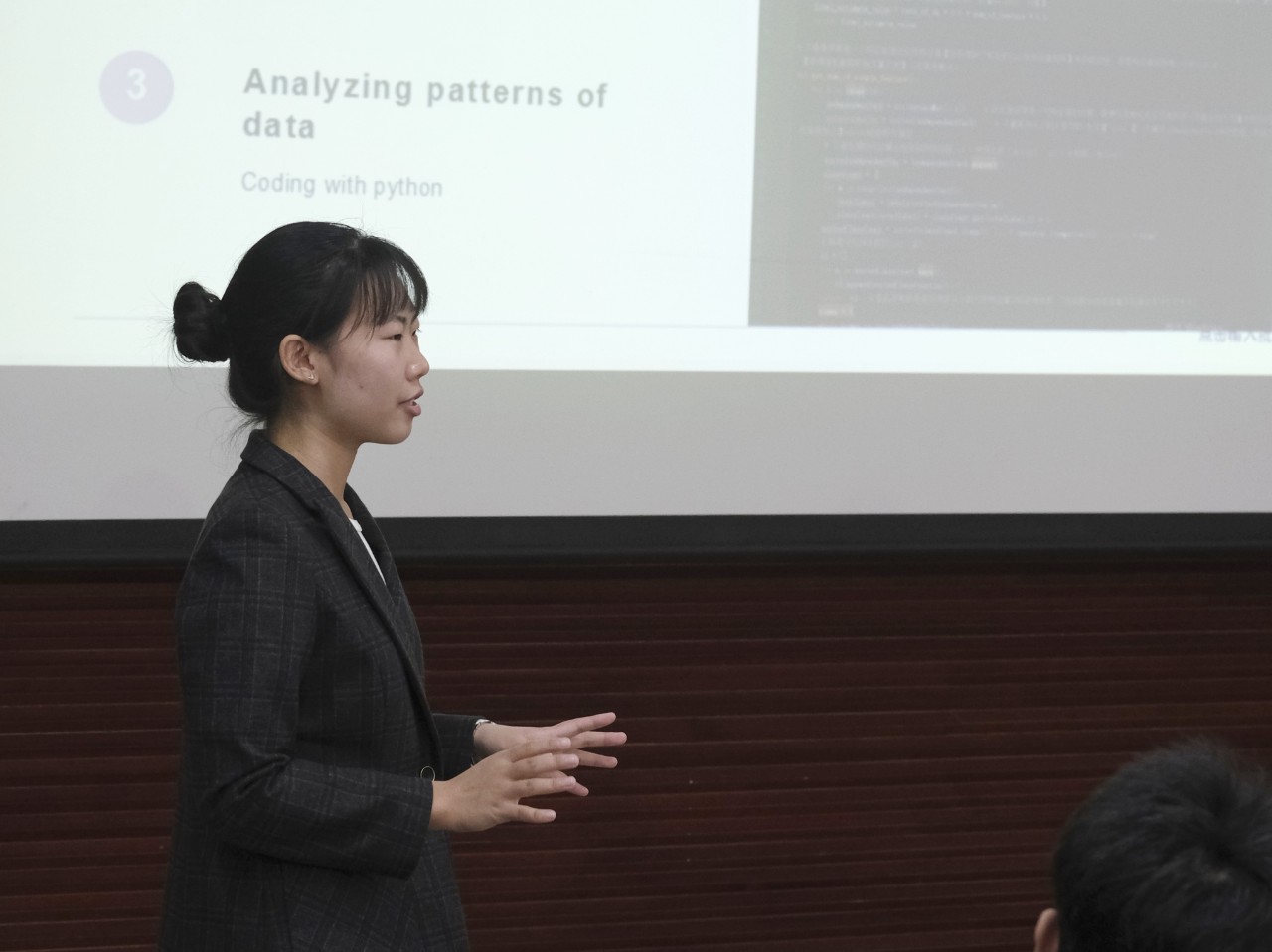 A mechanical engineering student shares her experience in the Joint Co-op Institute.