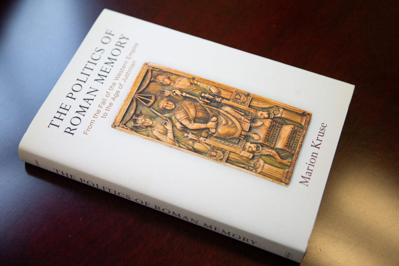 The cover of "The Politics of Roman Memory"