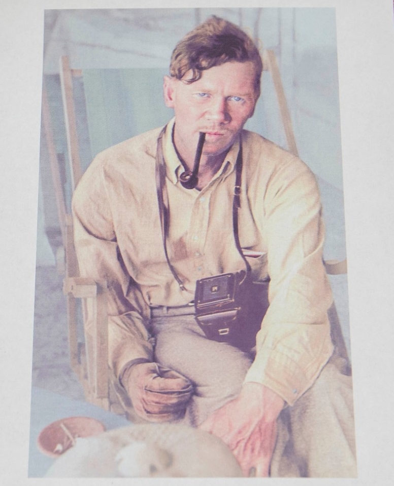 Jeffrey Kramer, archivist in Classics Department shown here at Blegen Library UC/Joseph Fuqua II 