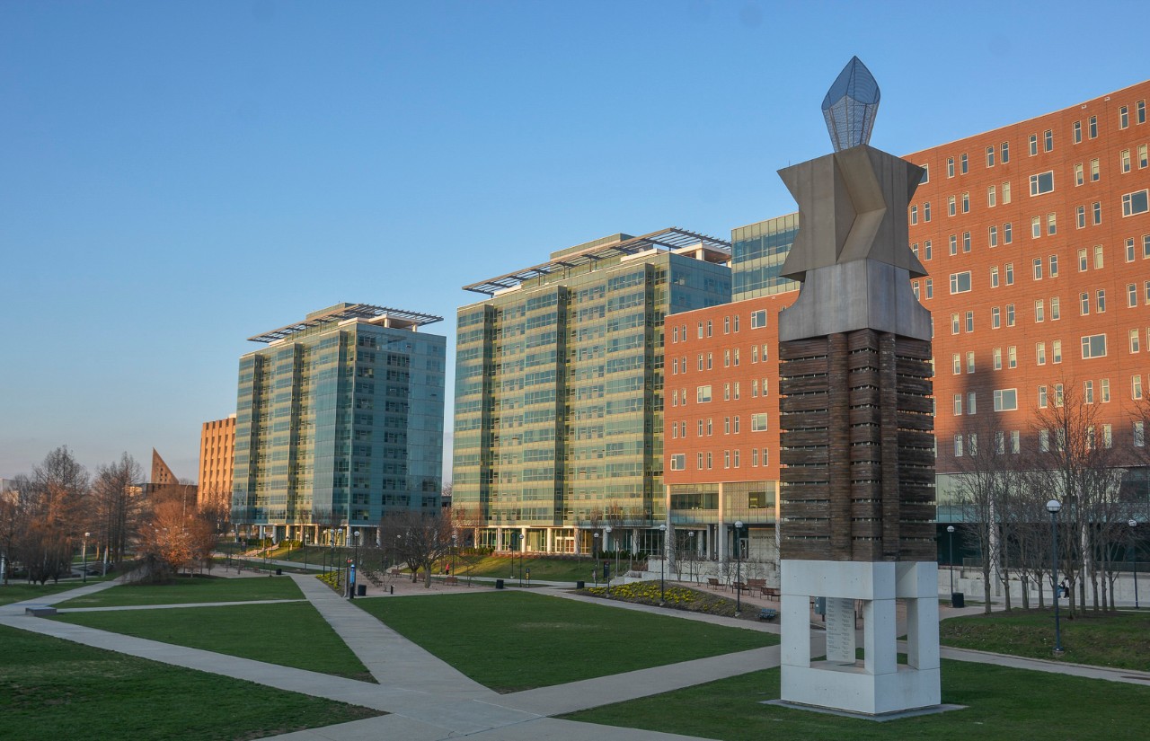 Empty UC Campus on March 23 during COVID-19 pandemic.