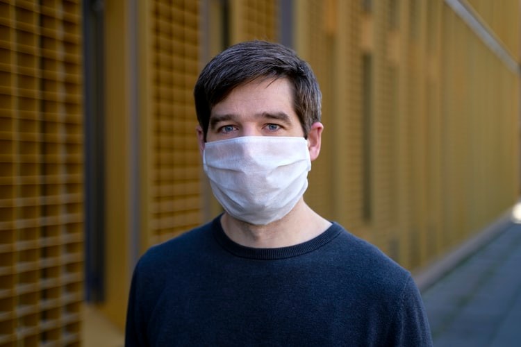 Man in a mask