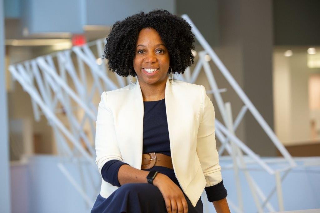 Portrait of woman in business attire
