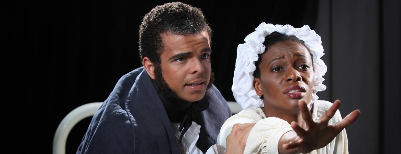 Blaine Krauss and Kimber Sprawl in Les Mis