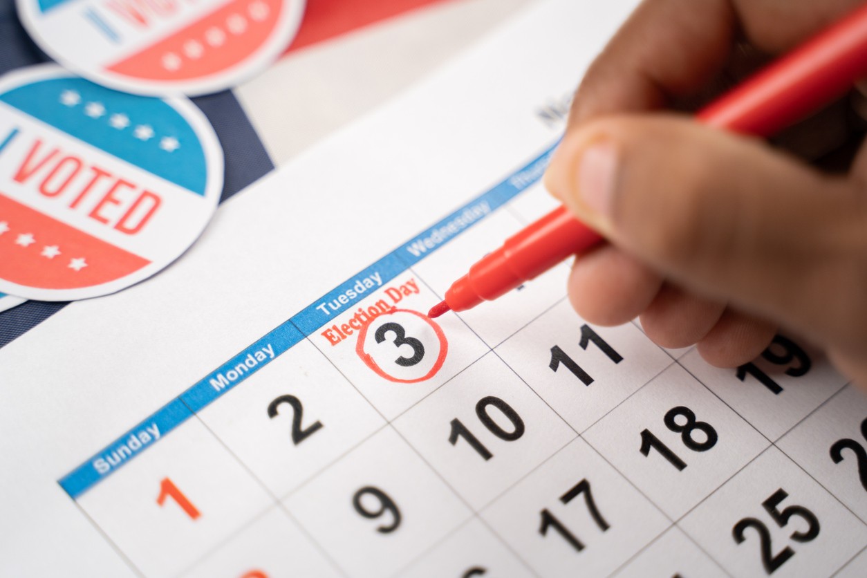 Photo of November 3 calendar
