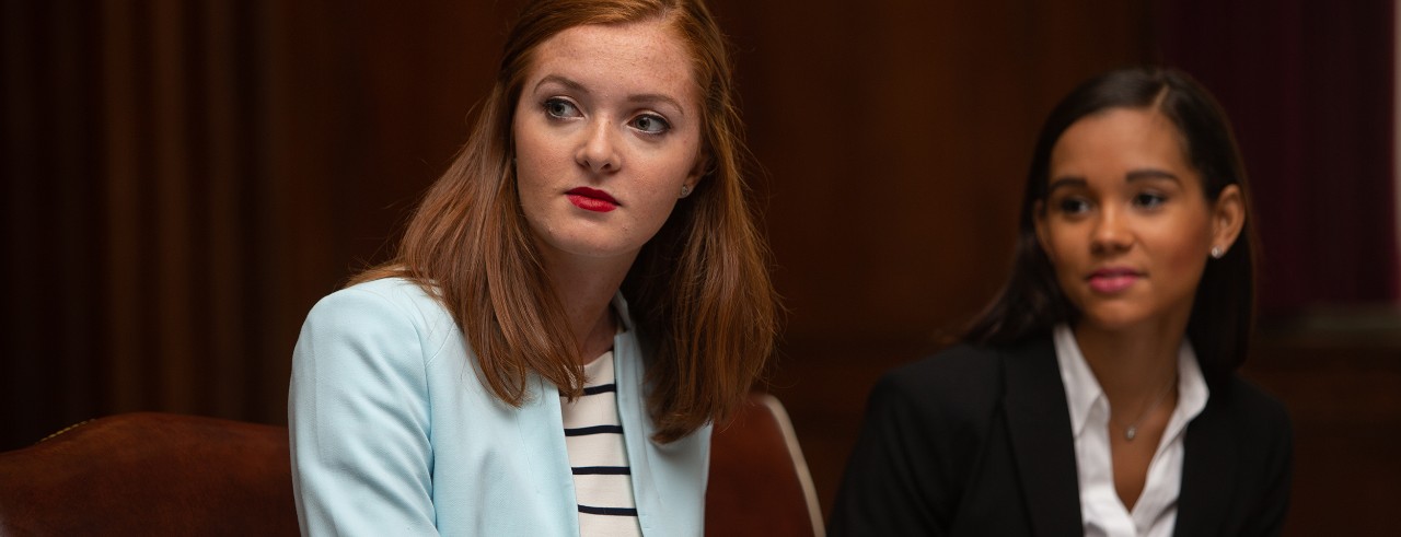 two law female students