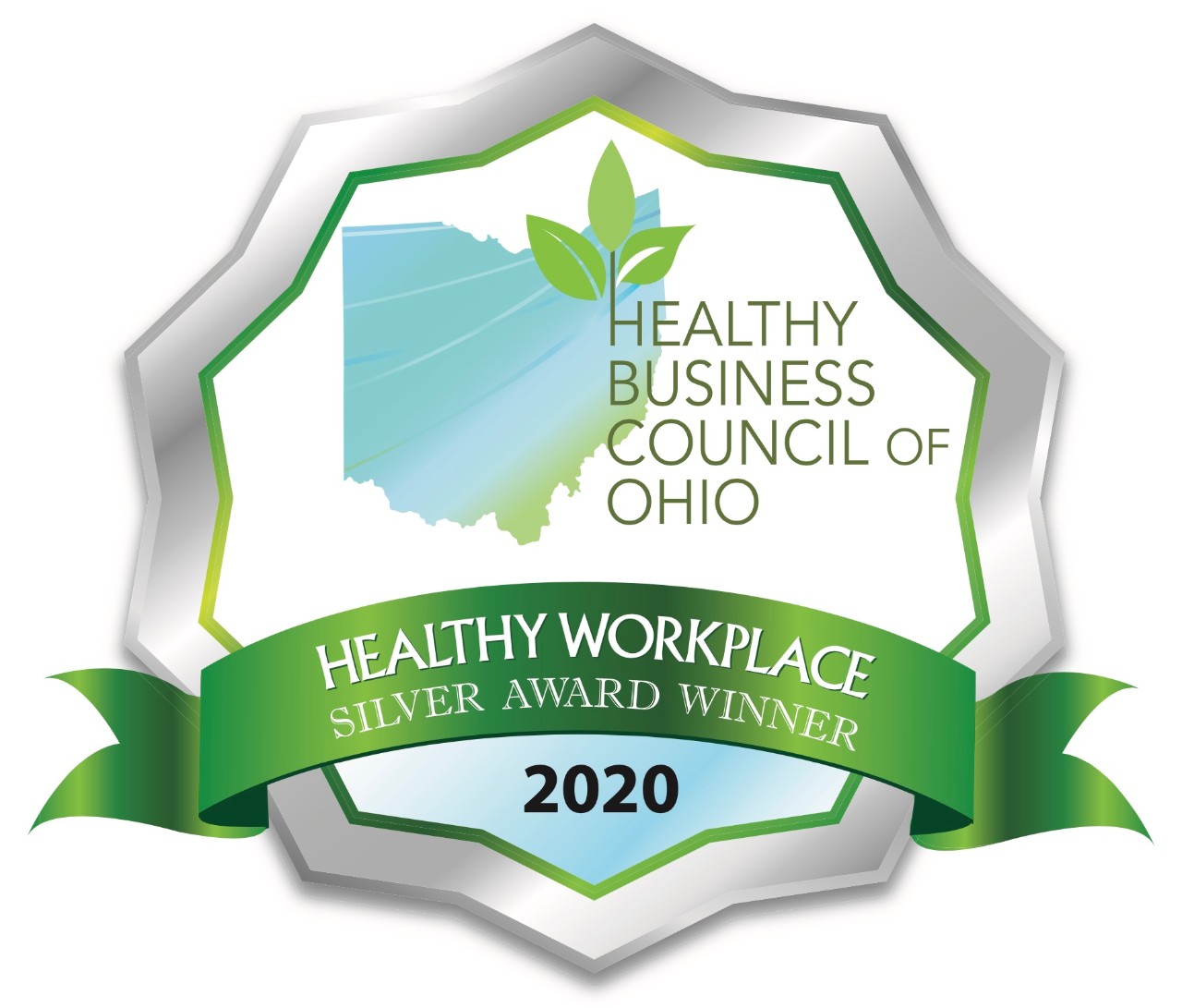 Healthy Worksite Award Silver Winner 2020