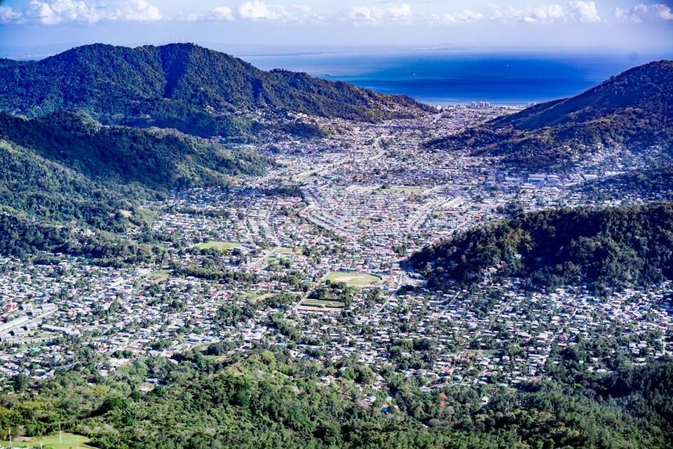 An image of Matthew de Gannes' hometown of Diego Martin, Trinidad.