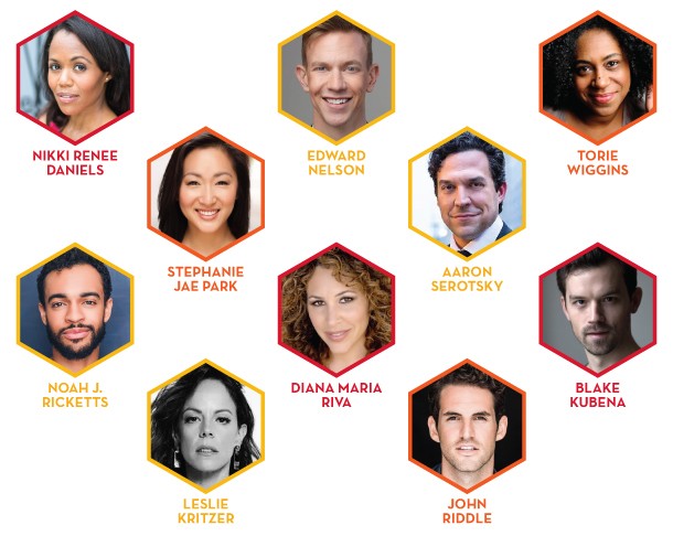 Headshots of all of the alumni guest artists for CCM's Moveable Feast