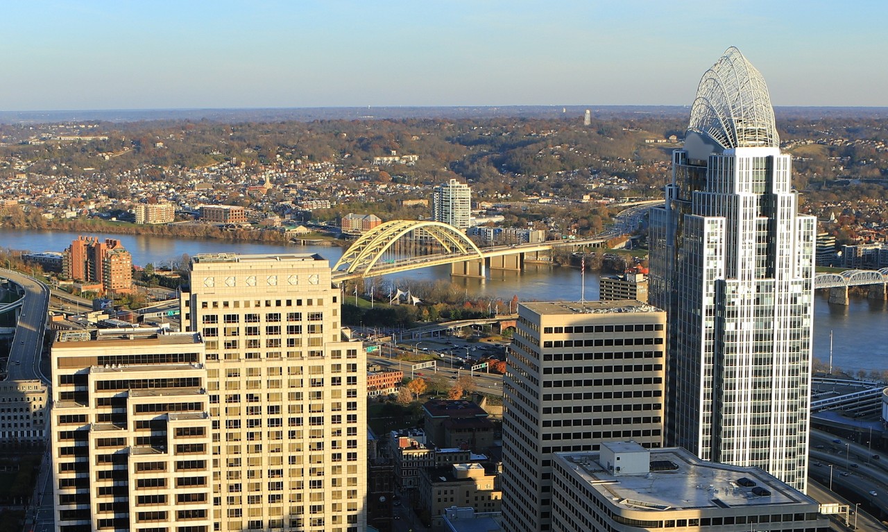 city view of Cincinnati