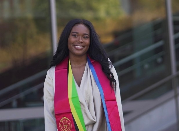 Angelique Kennedy-Chavannes, 2021 graduate of UC's English program.