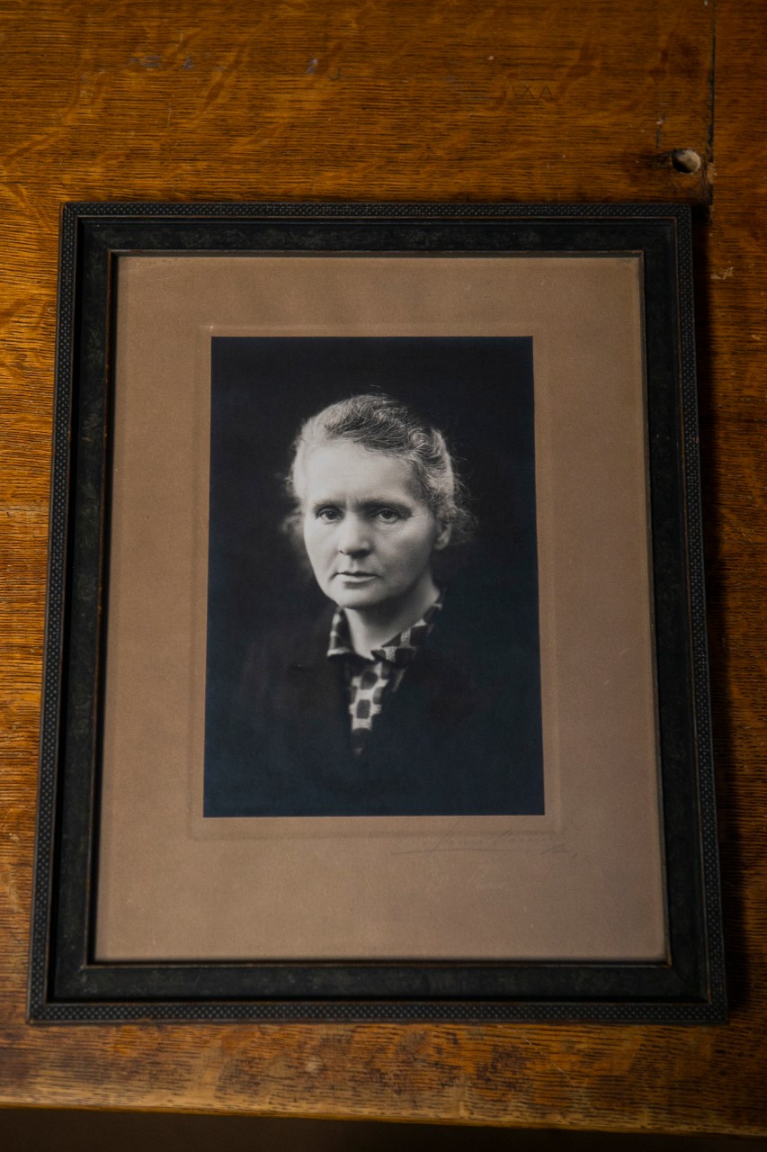 Detail shot in chemistry museum at Rieveschl. UC/Joseph Fuqua II