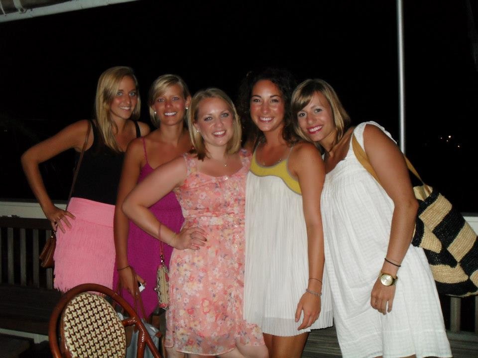 Kristen Tomlan and friends