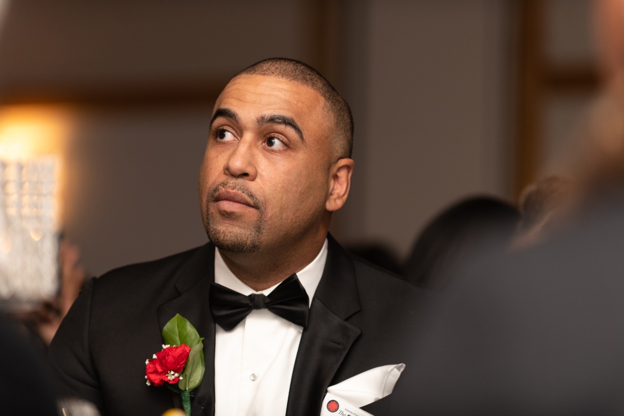 N. John Bey at the Onyx & Ruby Gala