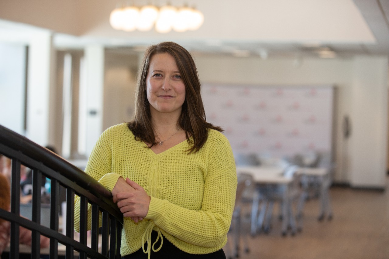 Samantha Boch, researcher in the College of Nursing.