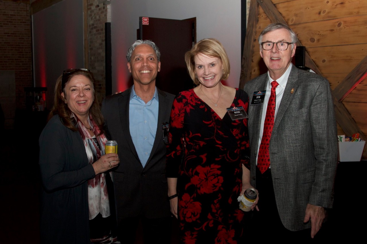 group of four people