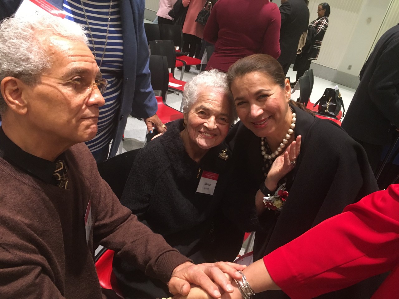 Shakila Ahmad and Marian Spencer