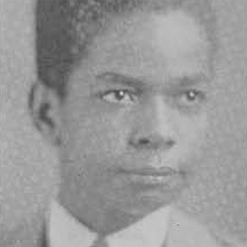 Portrait of George Sherard as a student.