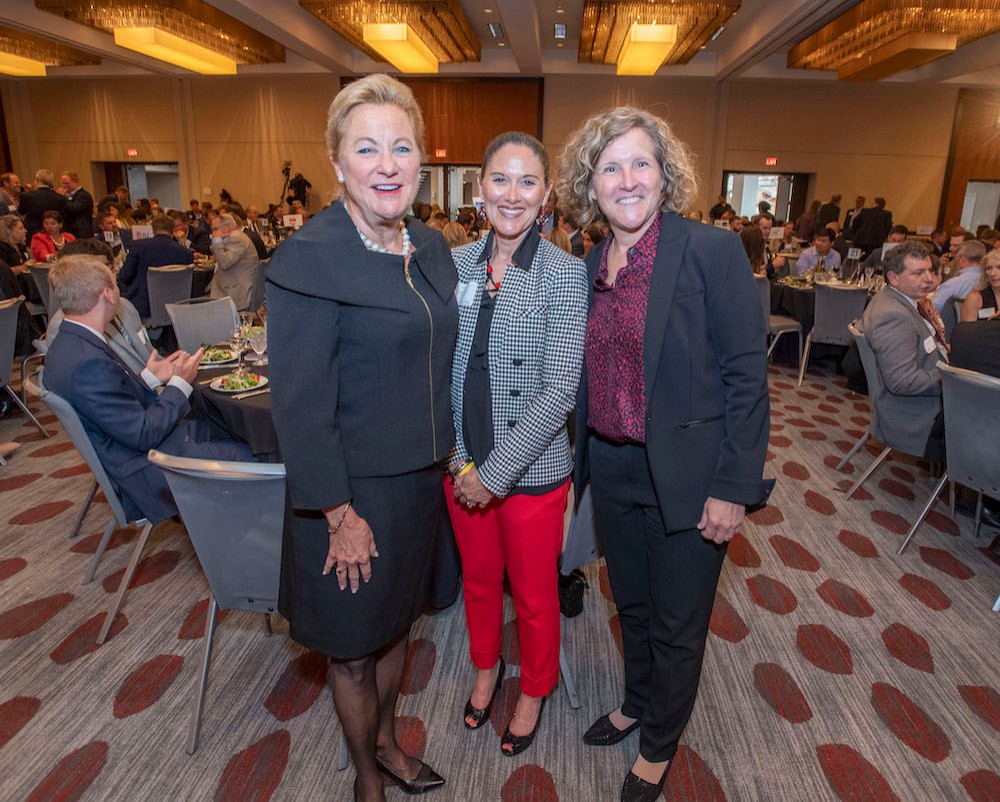 People enjoyed University of Cincinnati Real Estate Center 31st Annual Dinner Wednesday June 1, 2022 at Hyatt Regency Downtown, Cincinnati. Photo by Joseph Fuqua II