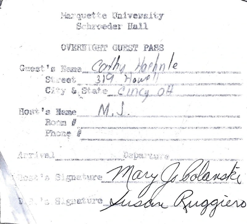 Overnight guest pass