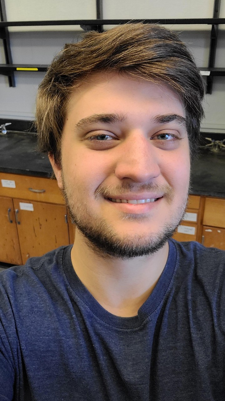 Chemistry and biological sciences double-major and program participant Chase Dietz