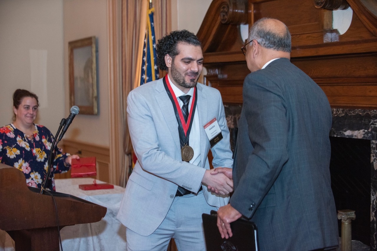 University of Cincinnati president Dr. Neville G. Pinto, faculty, staff, students, enjoyed the Presidents’ PLME Dinner at Queen City Club Tuesday April 26, 2022. Photo by Joseph Fuqua II