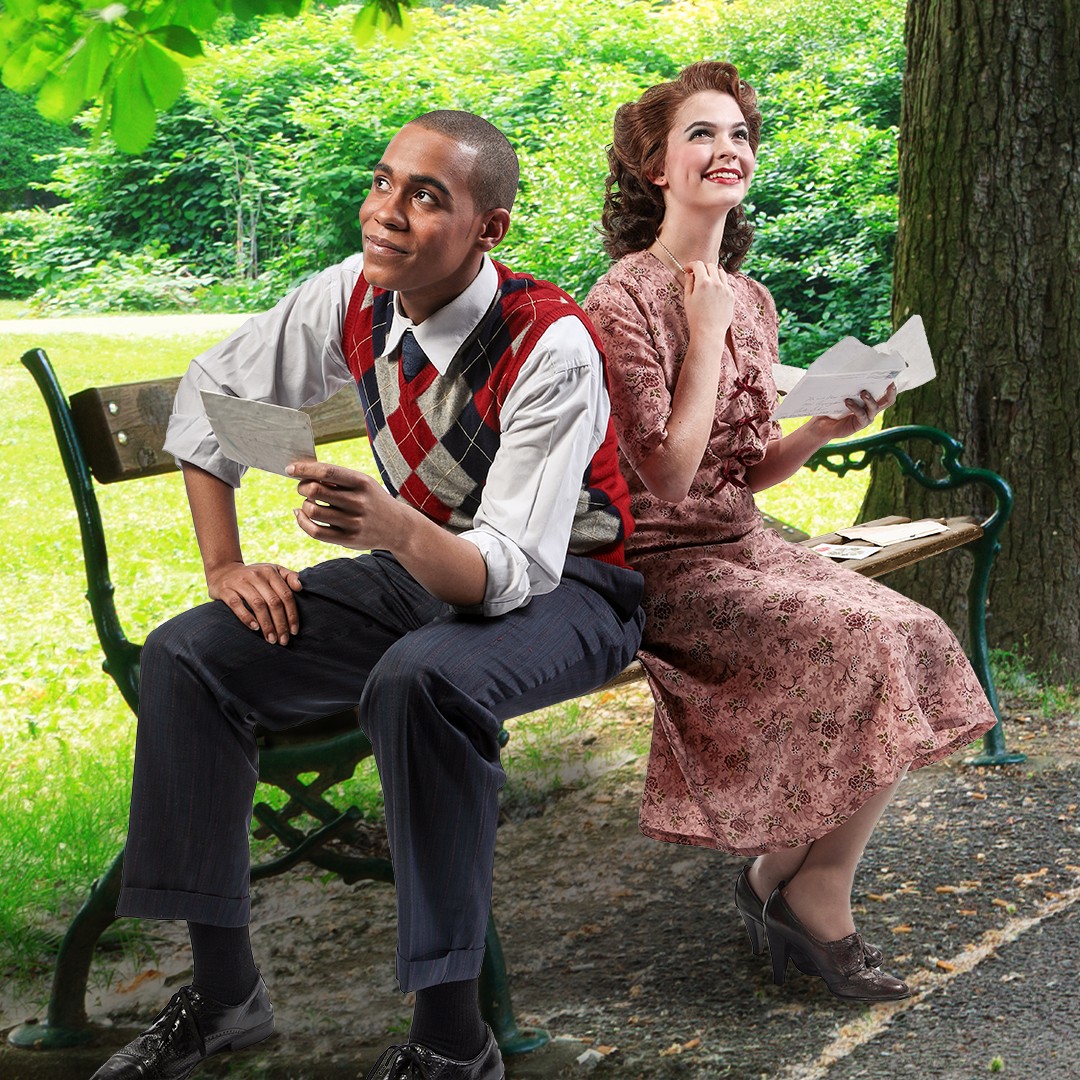 A promotional image for CCM Musical Theatre's production of "She Loves Me"
