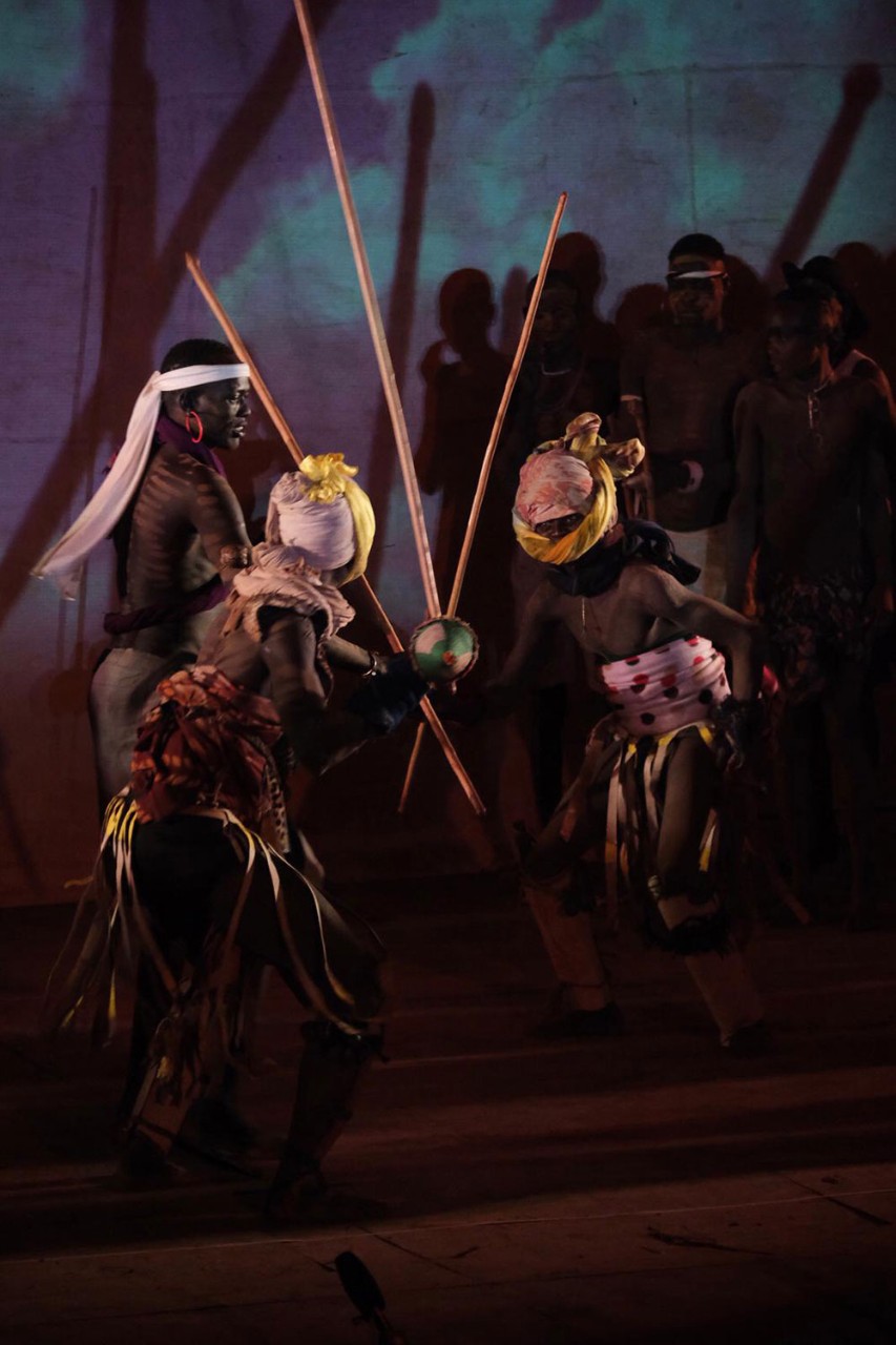 A production image from "Tiranya Ko Koisani" (The Mediator). Photo/Provided by Sharon Huizinga.