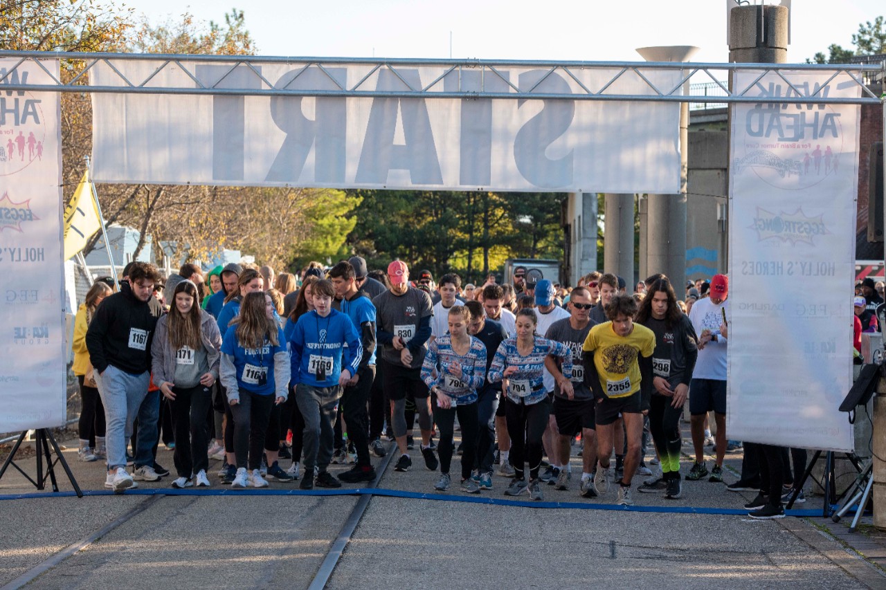 group of people at walk 