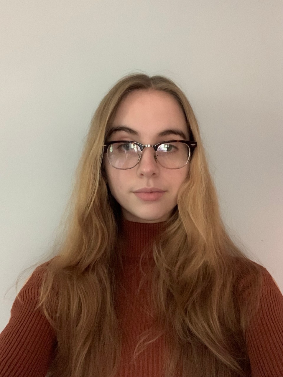 Film and media studies student Anna DiGiovenale