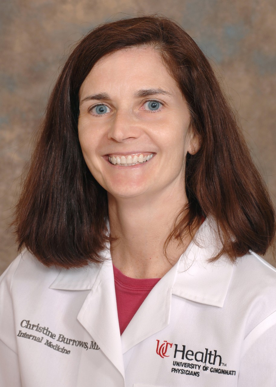 Christine Burrows Internal Medicine General in White Coat