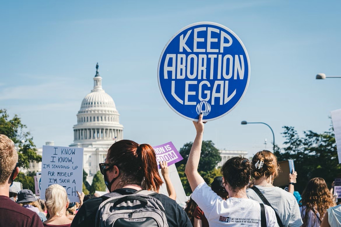 Abortion protest rally