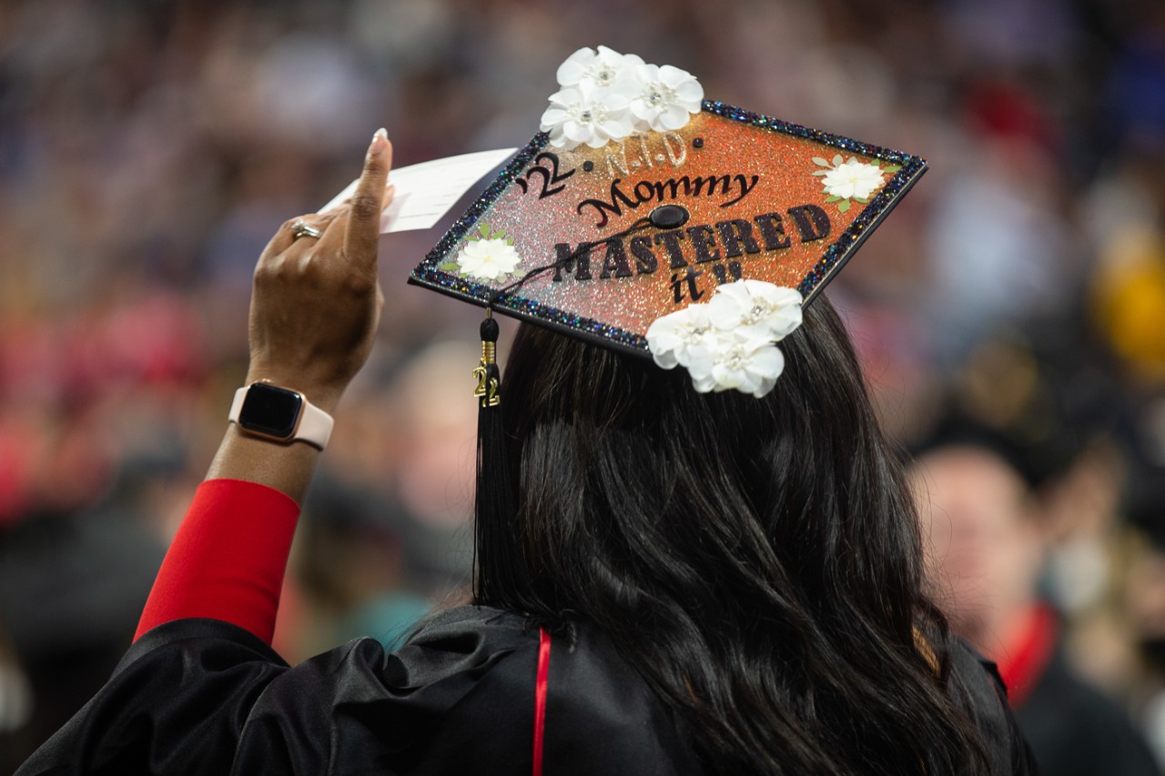 The University of Cincinnati celebrates its Spring 2022 Commencement Ceremony. Doctoral and Masters Ceremony.