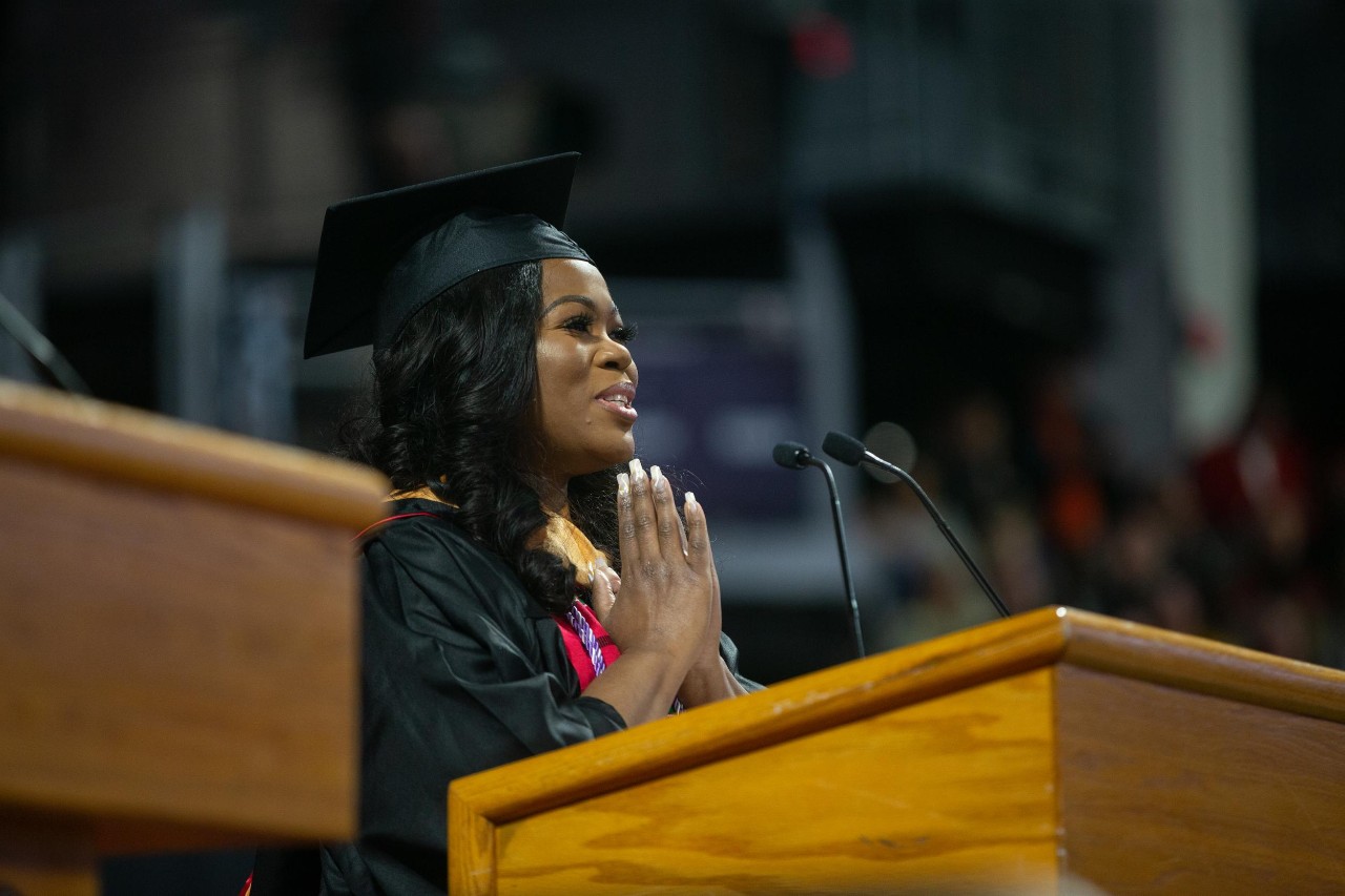 The University of Cincinnati celebrates its Fall 2022 Commencement Ceremony.