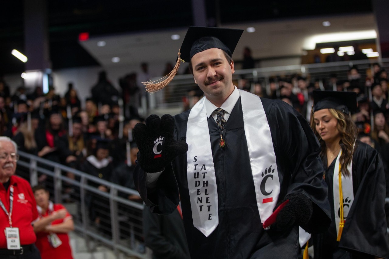 The University of Cincinnati celebrates its Fall 2022 Commencement Ceremony.