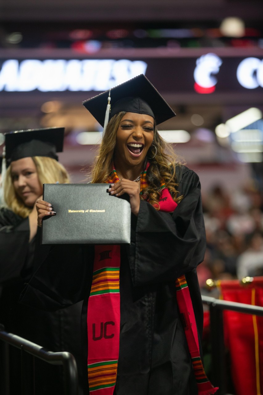 The University of Cincinnati celebrates its Fall 2022 Commencement Ceremony.