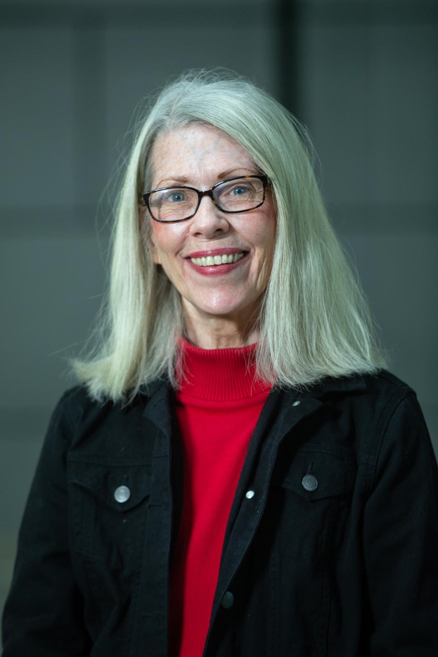 Lindner College of Business faculty members Kevin Hardy, Elaine Hollensbe, and Laurens Steed, photographed for a story about the Future of Work.