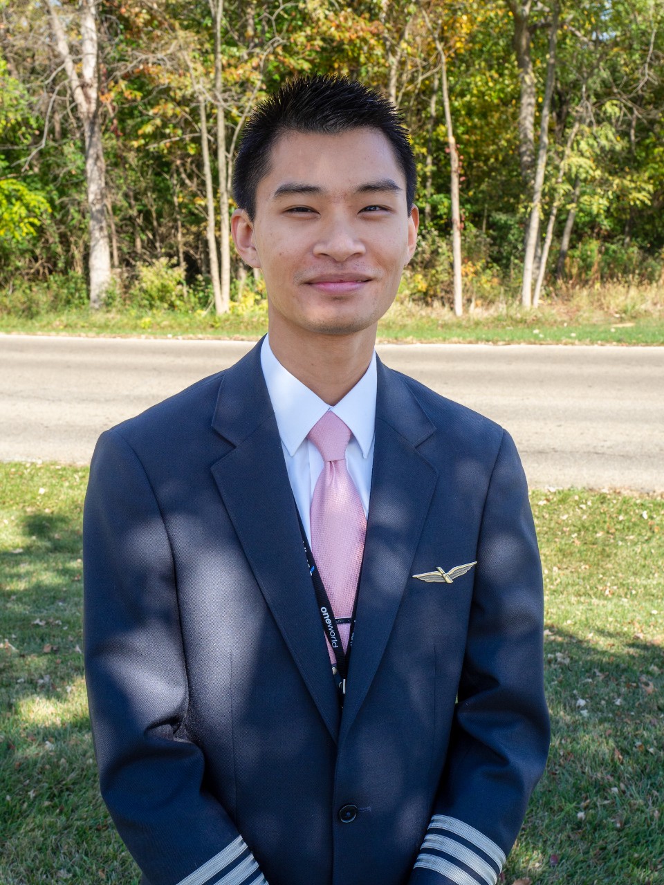 UC Clermont Aviation student, Alan Nguyen