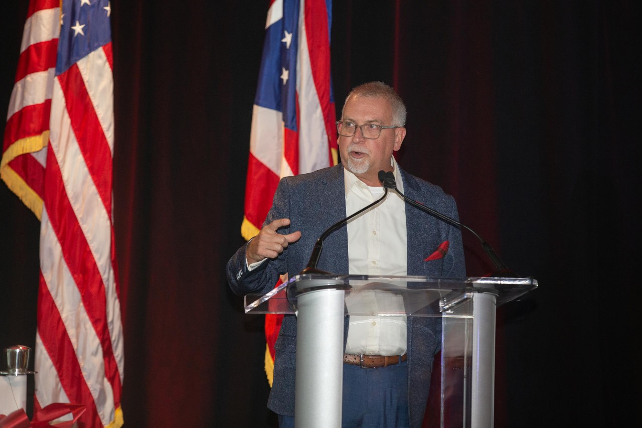 Grand Opening Ceremony of the Digital Futures building at the University of Cincinnati.
