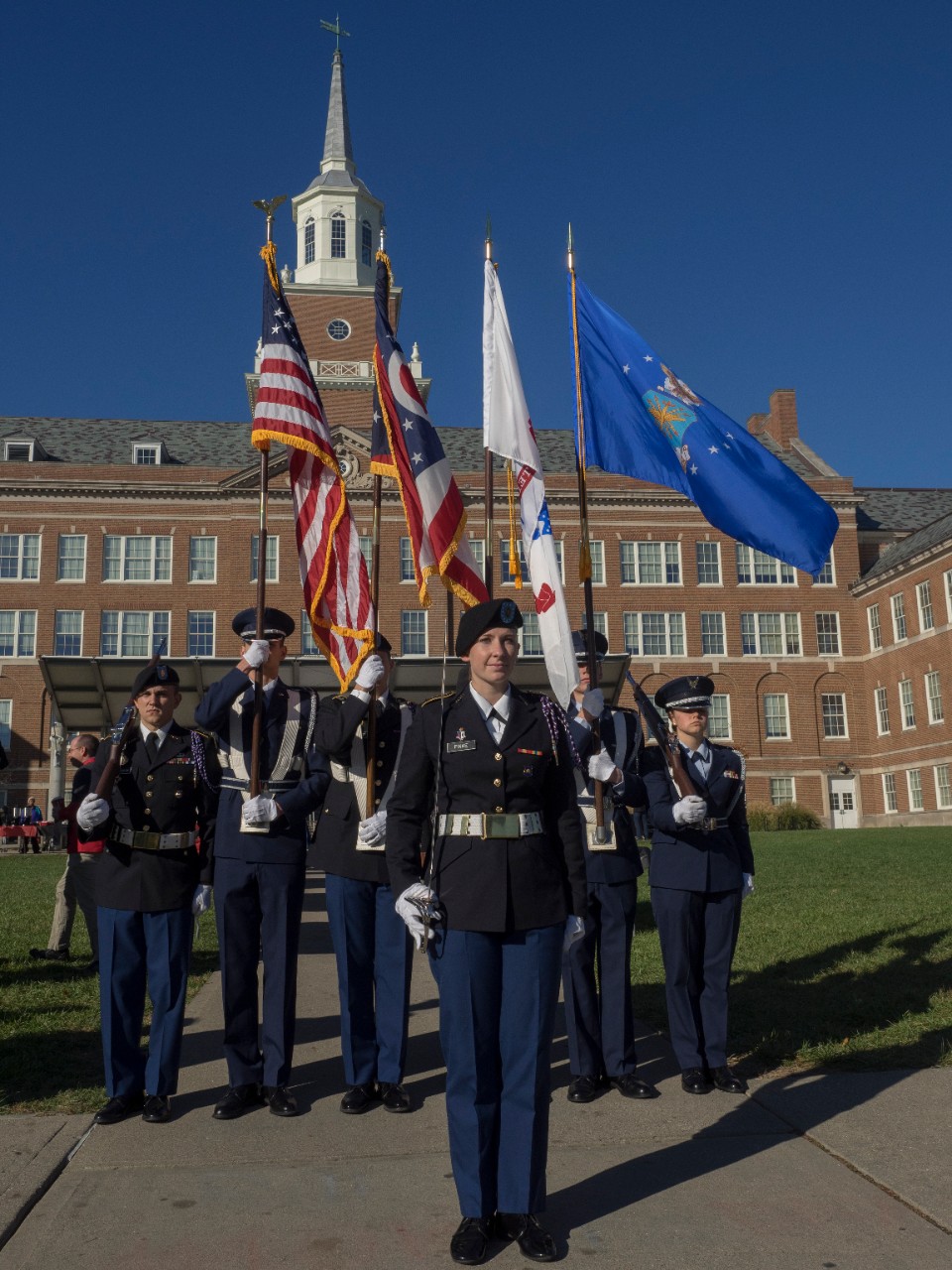 Veterans Day Ceremony, Keynote CPT Shirley May, USAR, Women's Veterans Program Manager, Cincinnati VA Hospital, Guest speaker State Representative Rick Perales