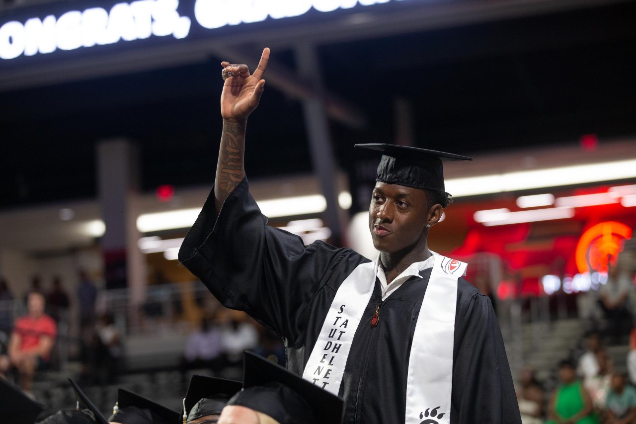University of Cincinnati celebrates its Summer 2023 Commencement Ceremony.
