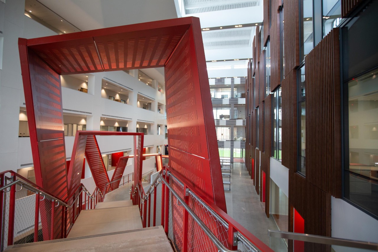 The newly built Clifton Court Hall will house several departments from the College of Arts & Sciences