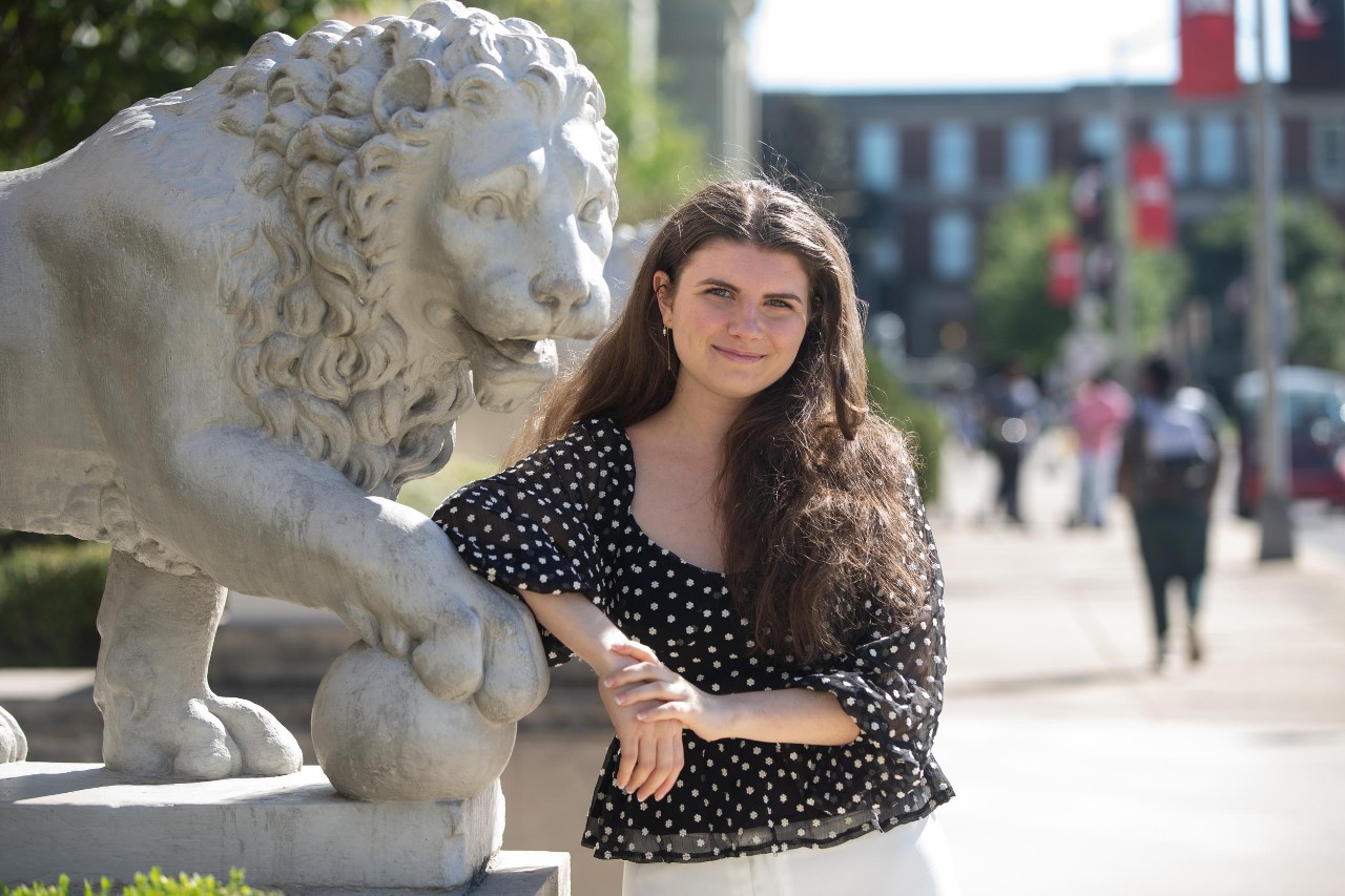 231003aMarcil001.CR2
Ella Marcil is making a documentary about researchers who are trying to save a Hawaiian bird from extinction.