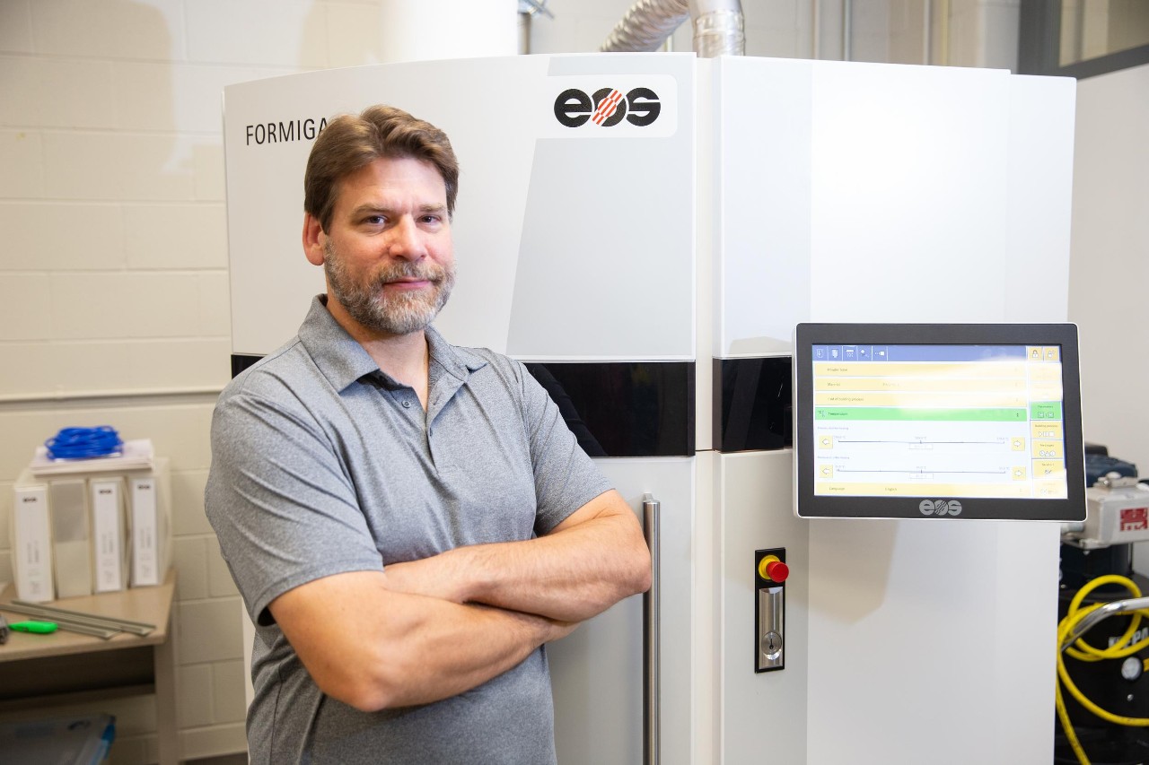 231013aManufacturing058.CR2
UC Associate Professor Ashley Paz y Puente and several other engineering professors received a  million grant to develop a training program on advanced manufacturing. The goal is to train people looking for a second career in advanced manufacturing.