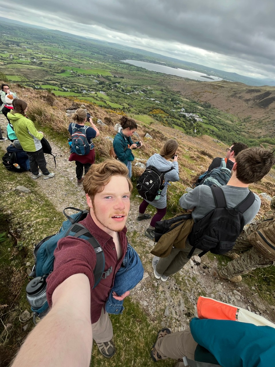 Matt Smeal in Ireland. Photo/provided.
