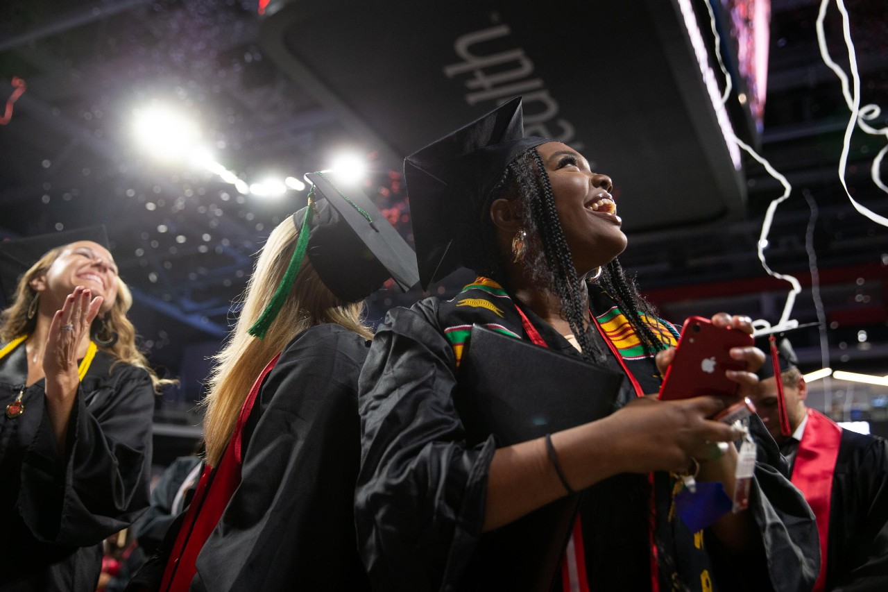 University of Cincinnati celebrates its Summer 2023 Commencement Ceremony.