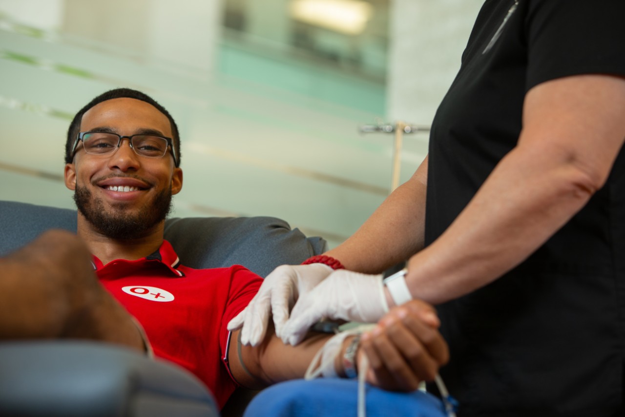 Hoxworth blood donor