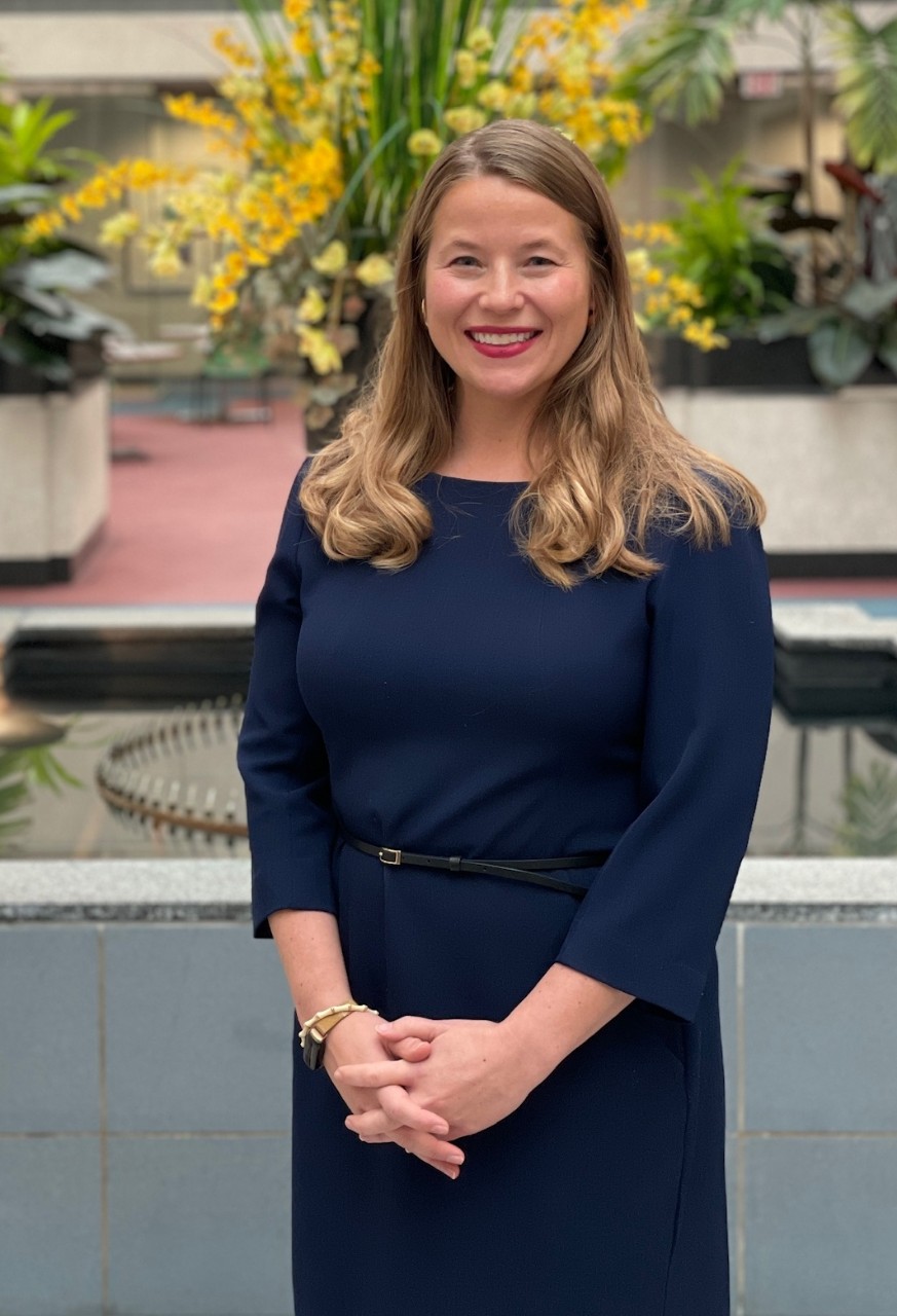 Caroline Alquist, MD, PhD, Chief Transplant-Services Officer at Hoxworth Blood Center