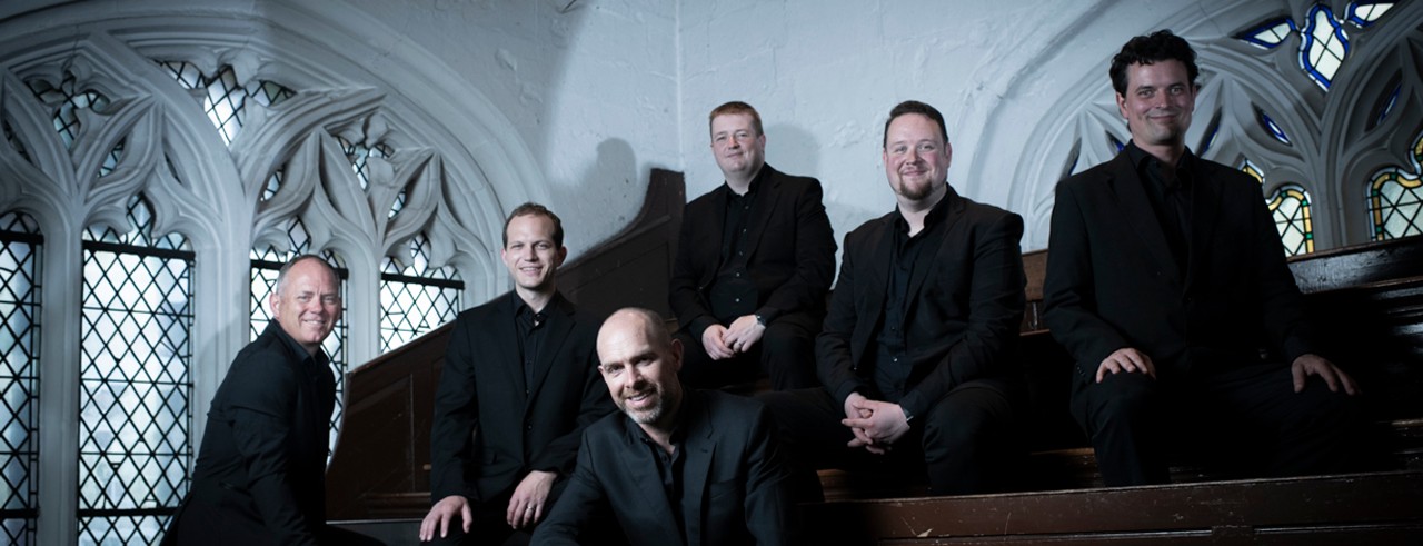 A portrait of CCM guest artists Gallicantus. Photo/provided